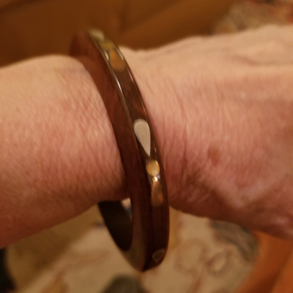 wood bangle - Picture 2 of 2